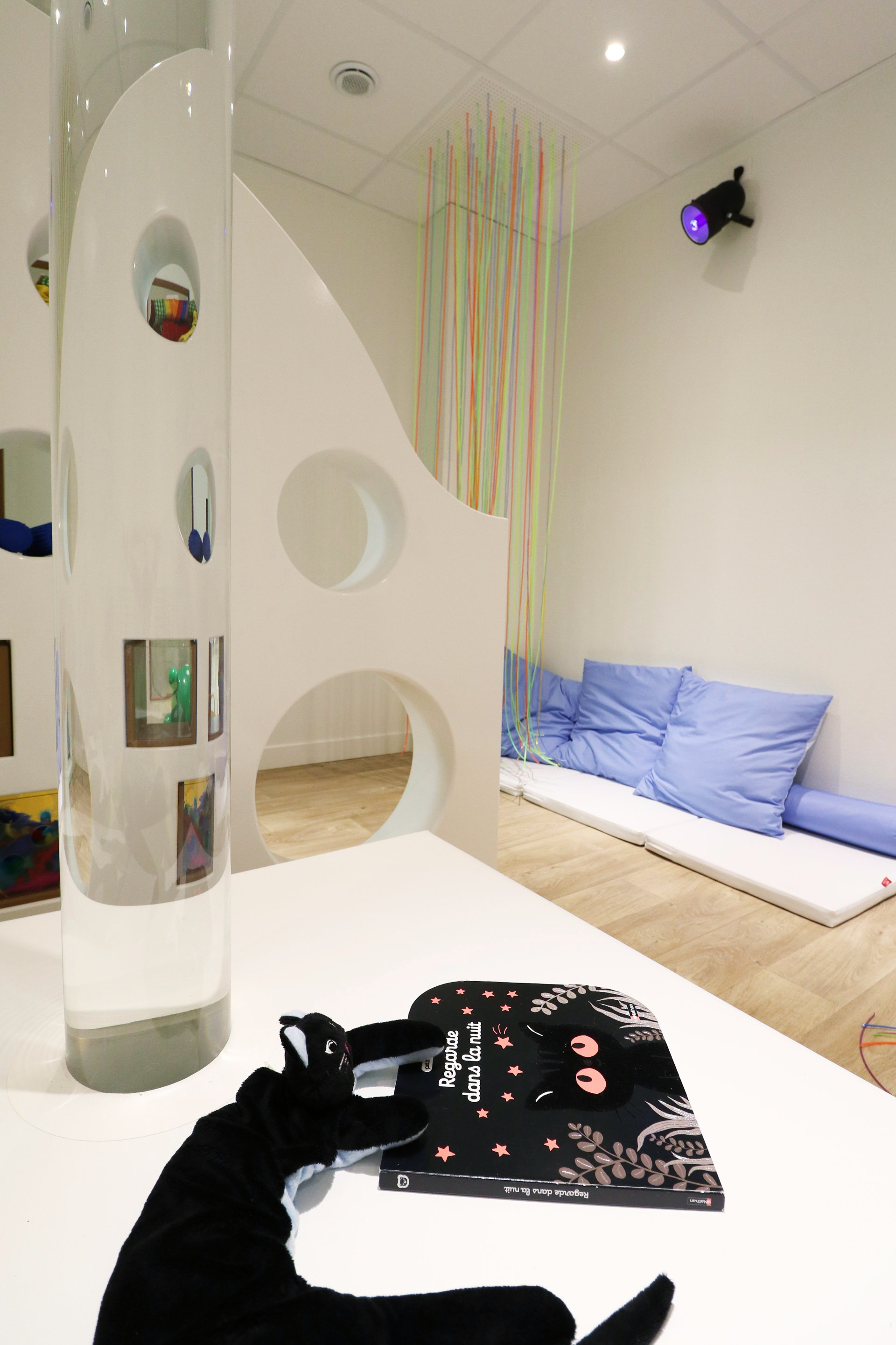 AXIOME Interior Design, architecte d'intérieur Paris, crèche, salle sensorielle