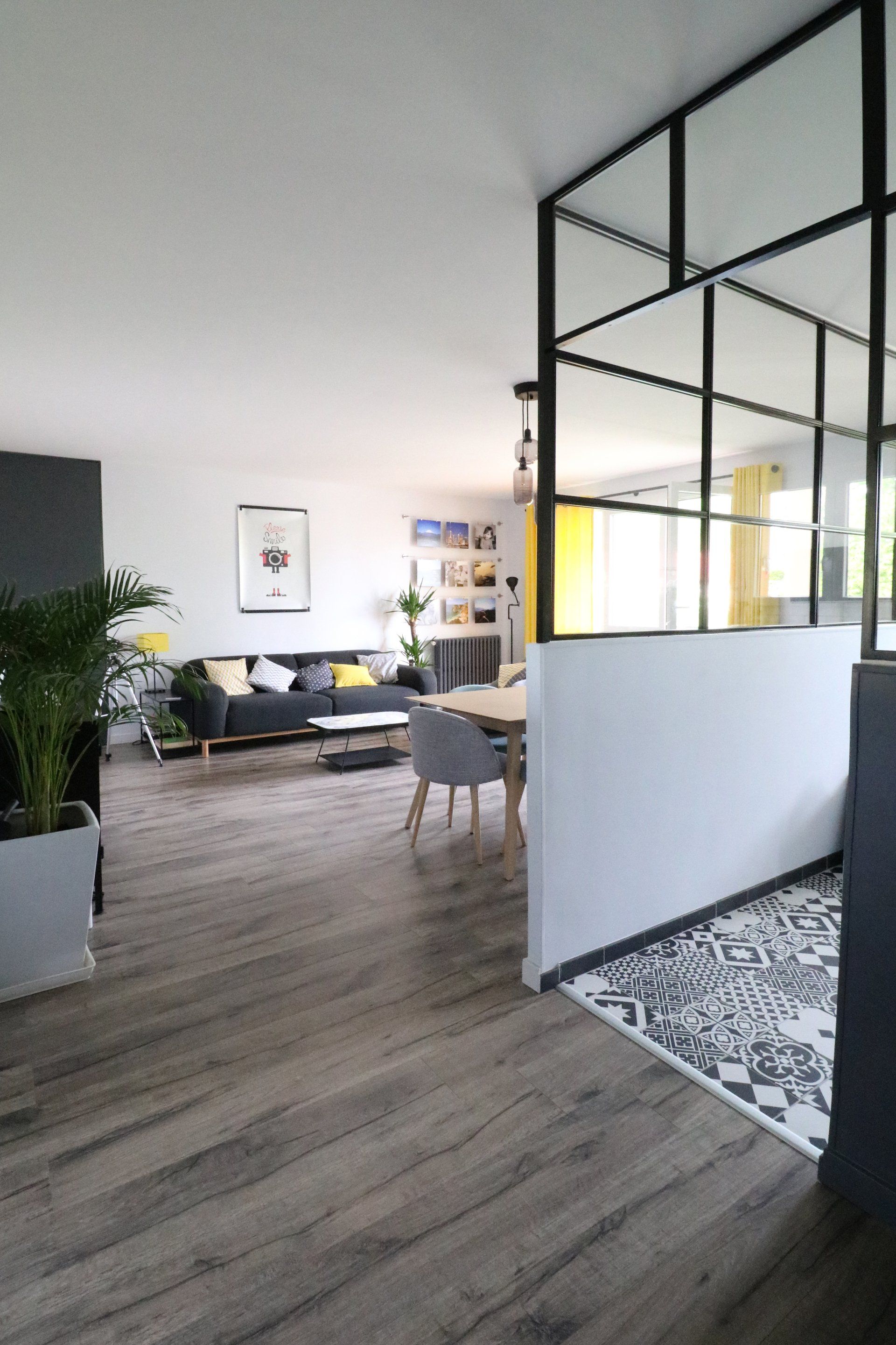AXIOME Interior Design, appartement parisien verrière