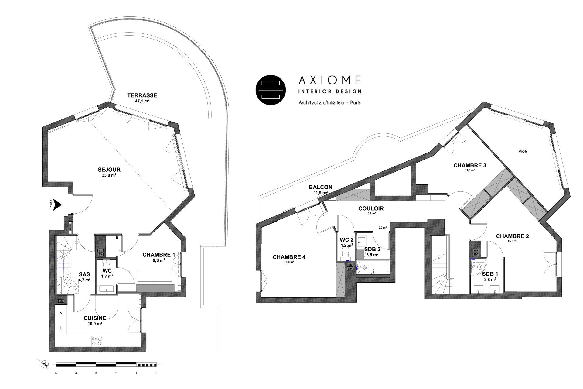 AXIOME Interior Design Plan avant