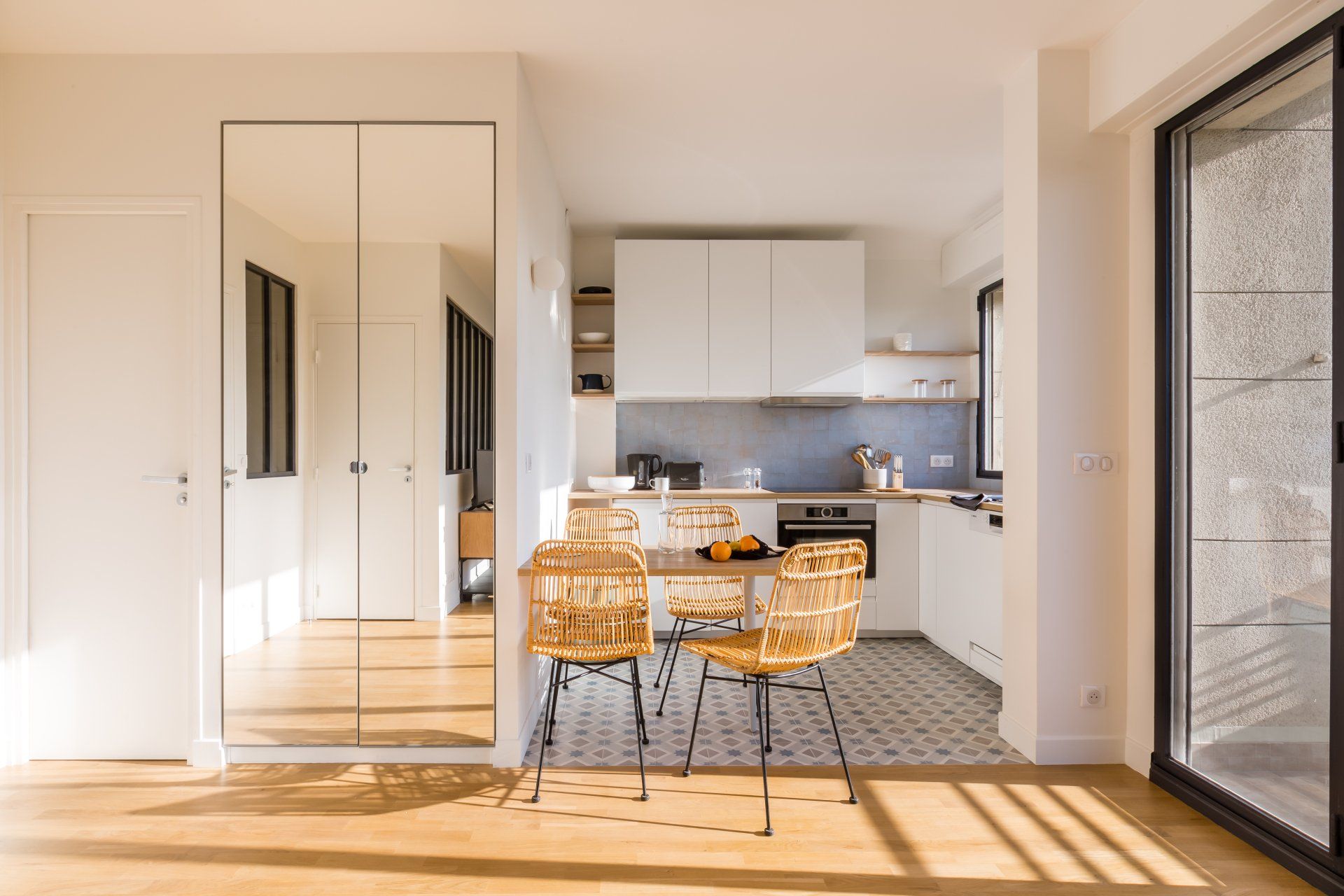 AXIOME Interior Design - MICHAEL ANGE Paris 16 - Cuisine sur mesure