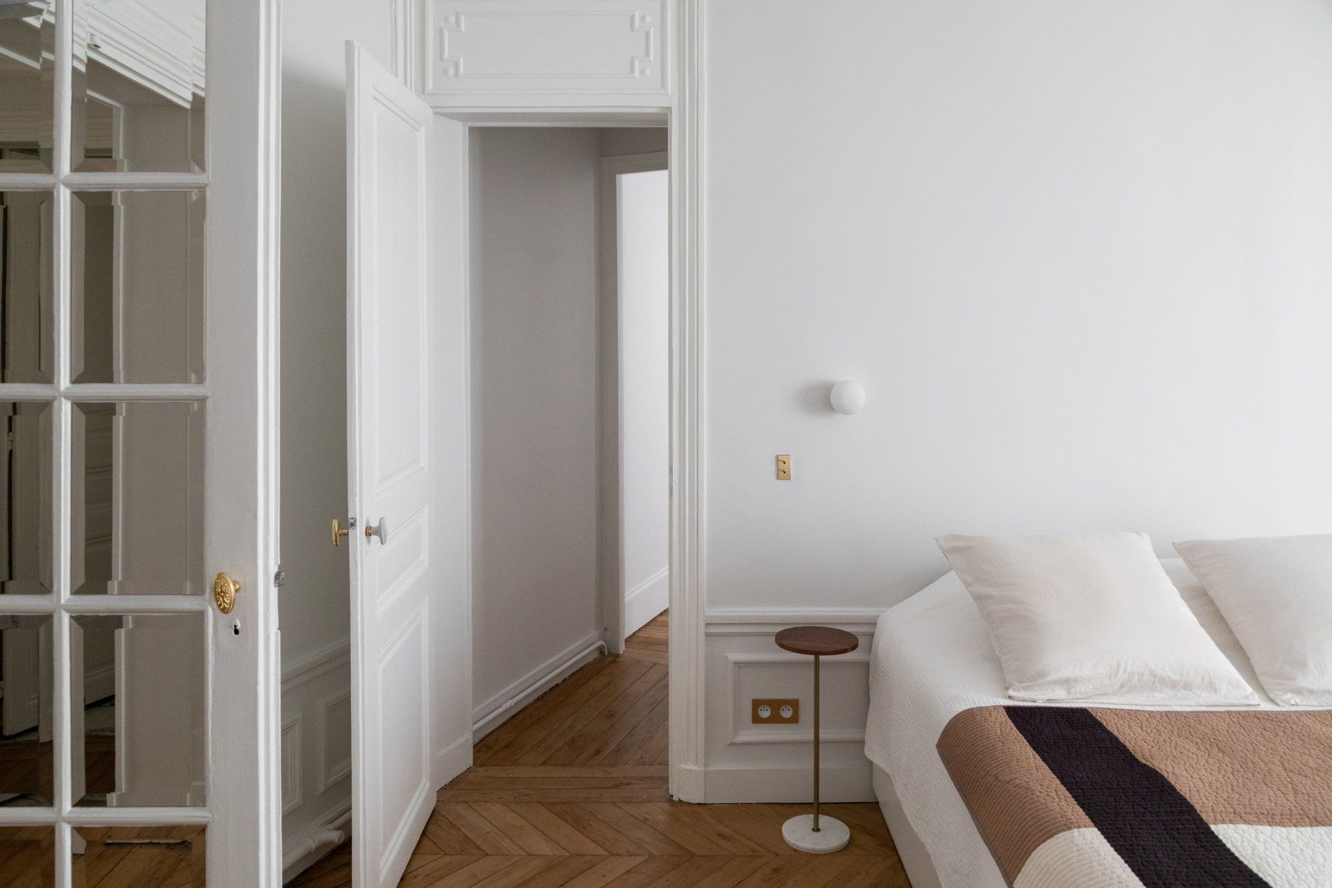 AXIOME Interior Design, architecte d'intérieur paris, haussmannien, chambre