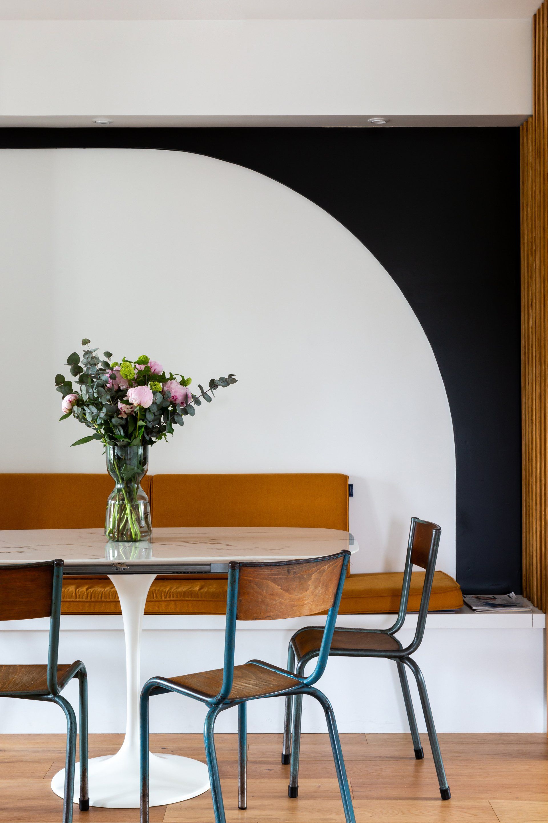 AXIOME Interior Design, architecte d'intérieur paris, table marbre