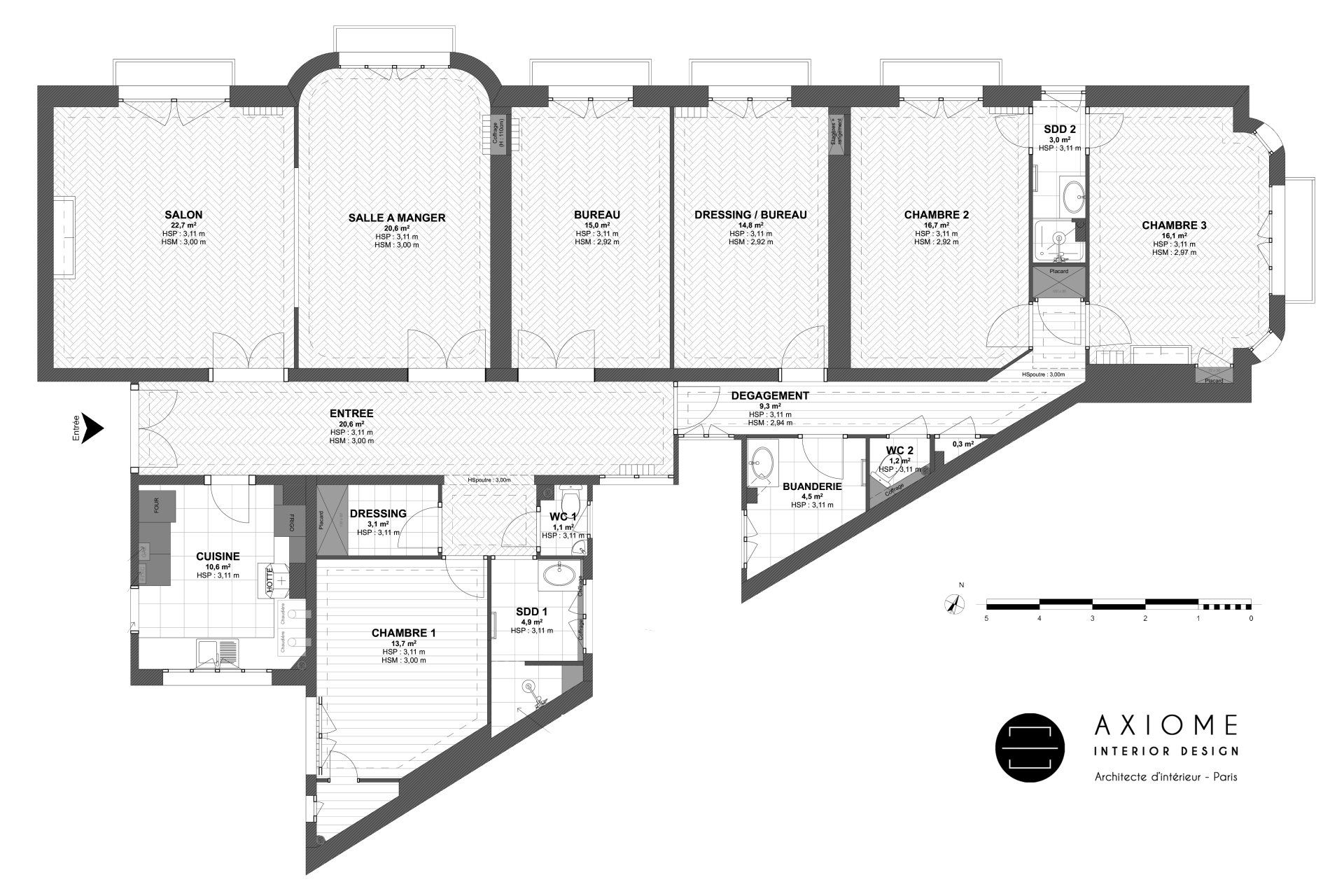 AXIOME Interior Design Plan après