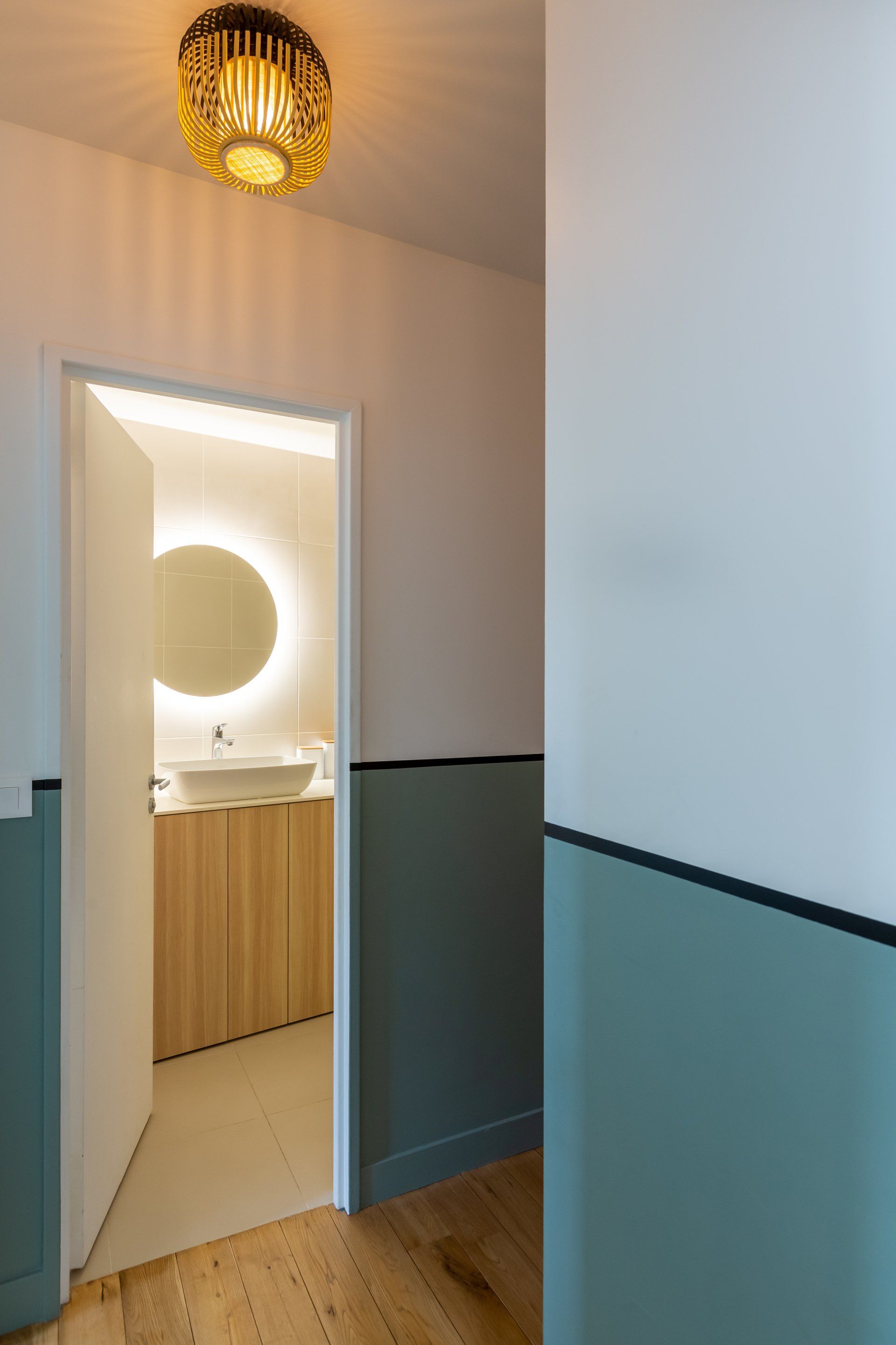 AXIOME Interior Design, architecte d'intérieur paris, couloir