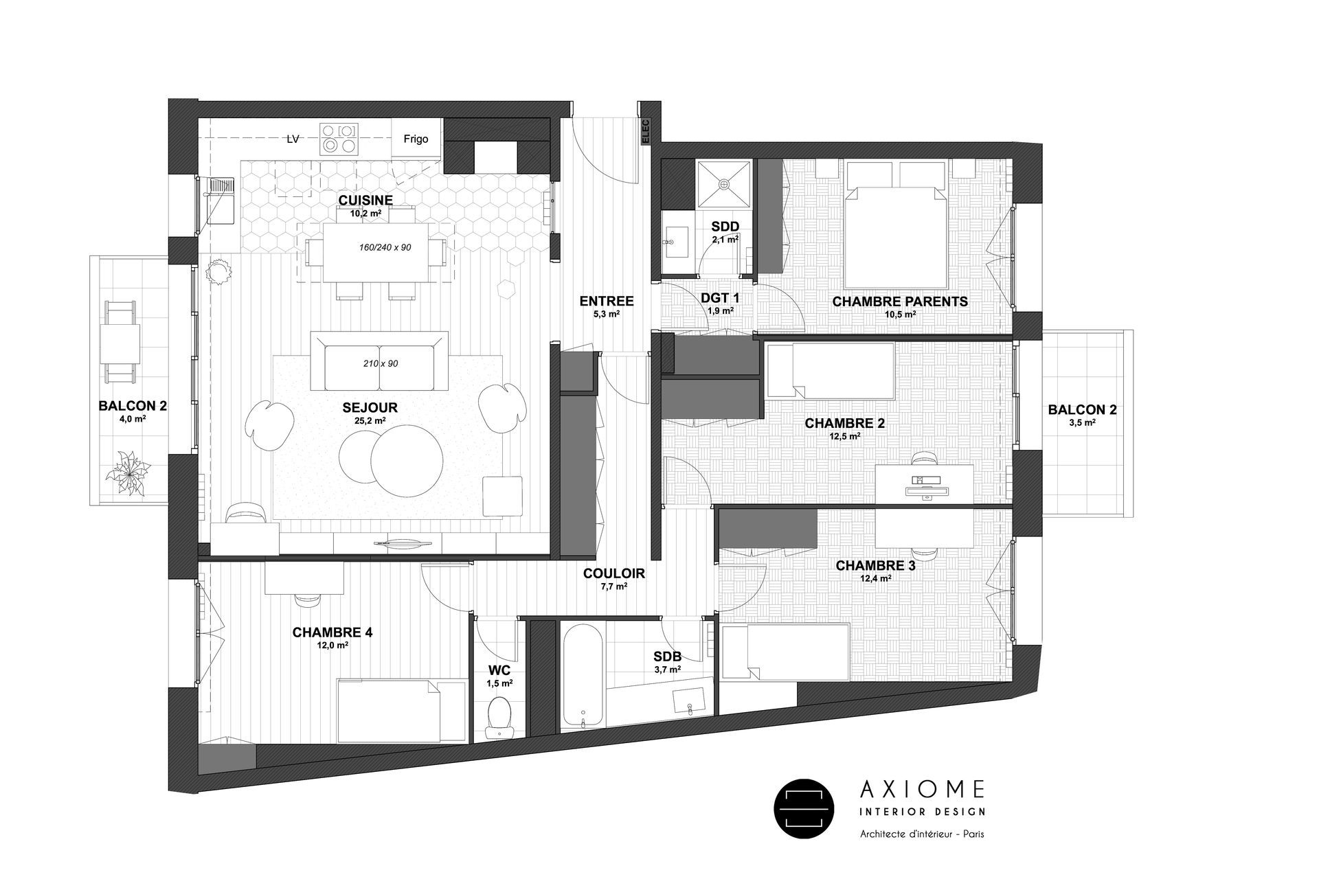 AXIOME Interior Design Plan après