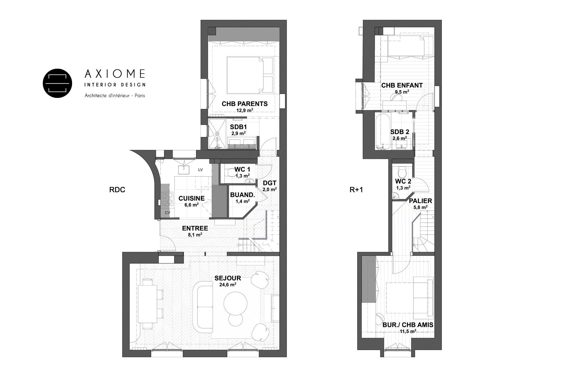 AXIOME Interior Design Plan après
