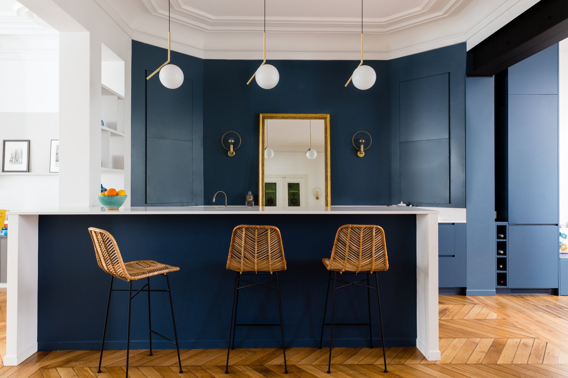 AXIOME Interior Design - MONCEAU - Paris 17ème - Duplex 195m2 - appartement haussmannien