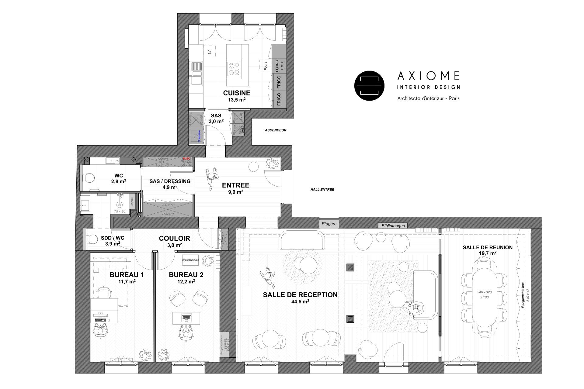 AXIOME Interior Design Plan après