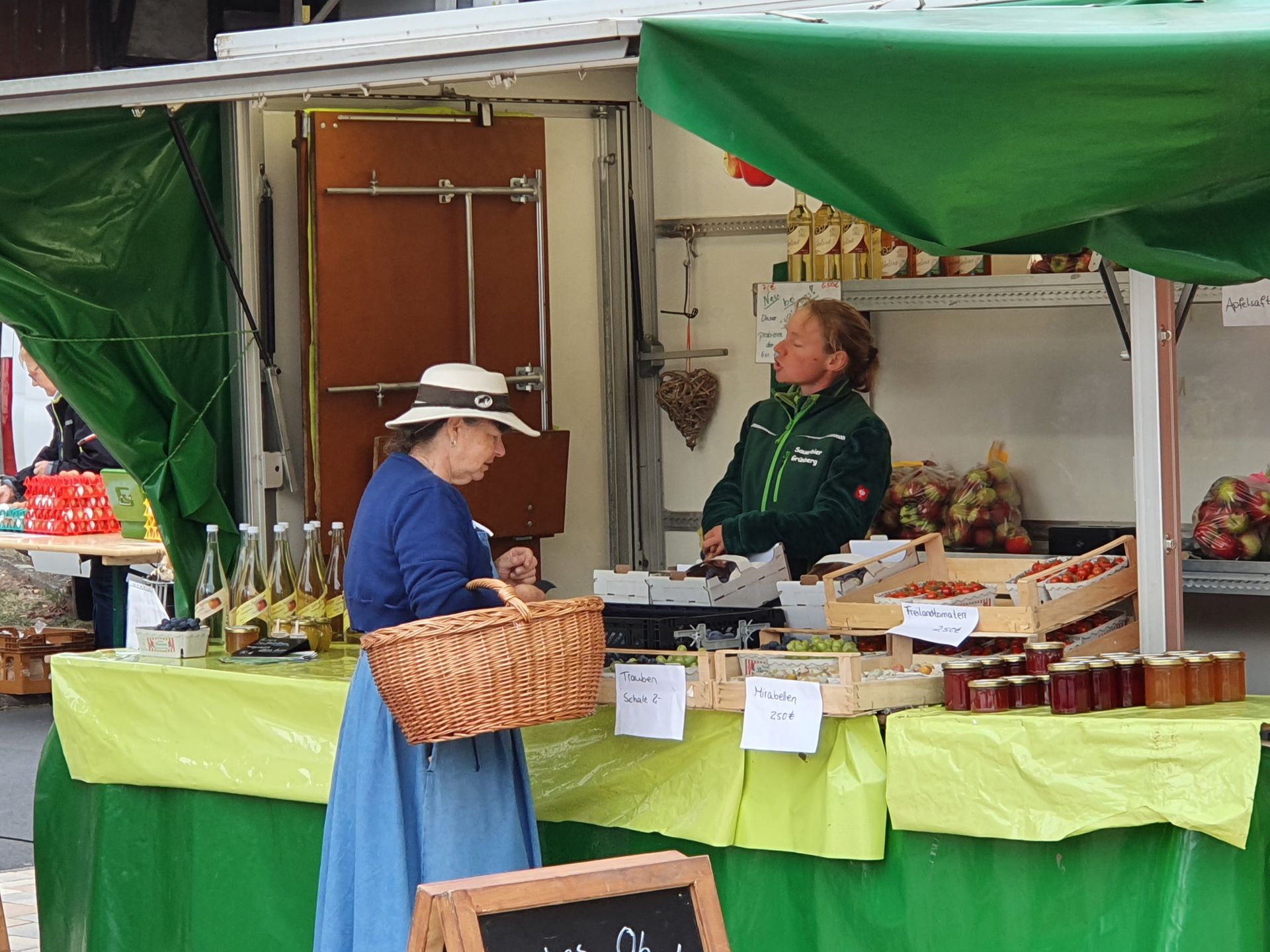 Marktgeschehen Gleentalmarkt
