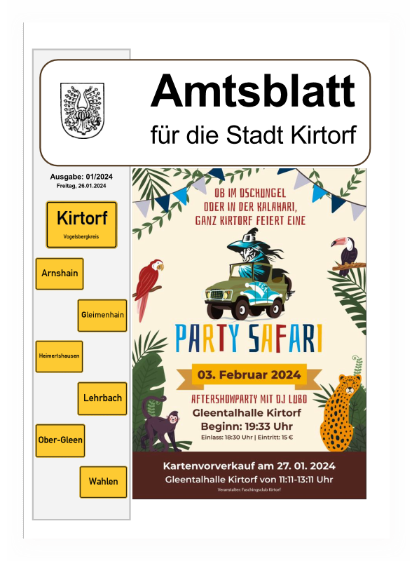 Download  Amtsblatt 1-26.01.2024