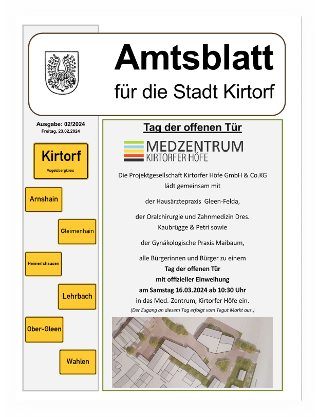 Download  Amtsblatt 2-23.02.2024