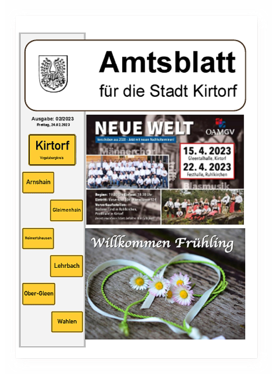 Download  Amtsblatt 1-27.01.2023