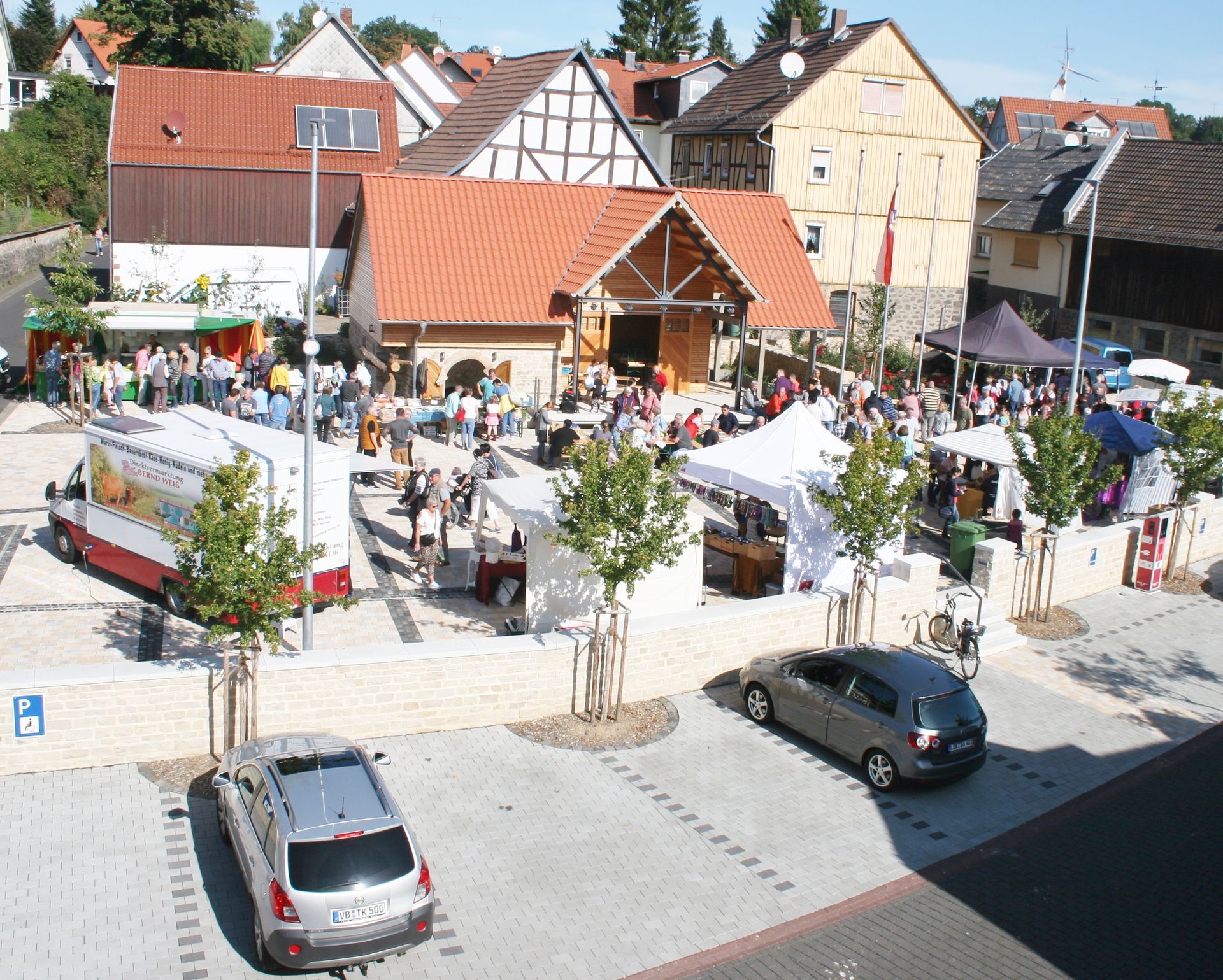 Gleentalmarkt obererer Marktplatz