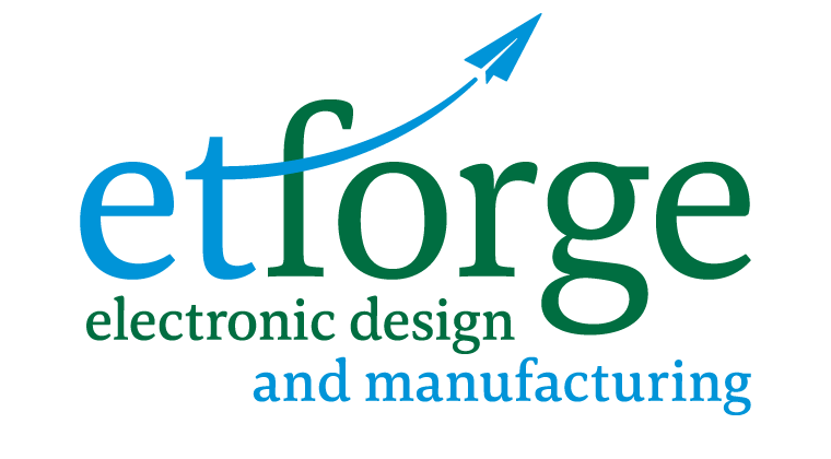Logo etforge electronic design and manufacturing