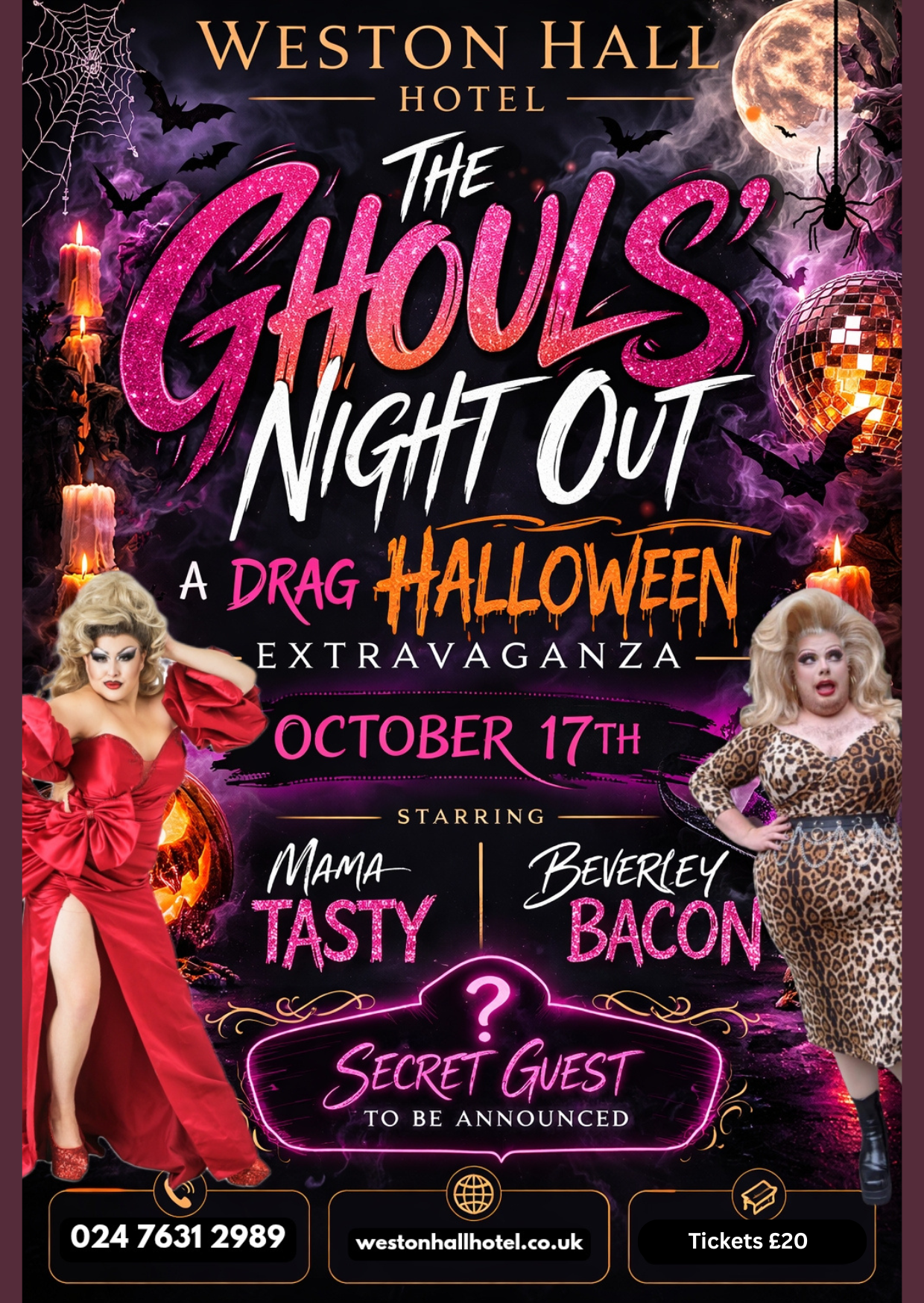A Ghouls Night Out Drag Extravaganza