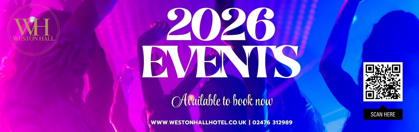Weston Hall Events 2026
