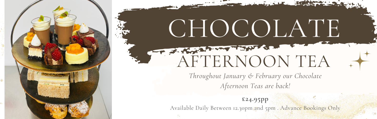 Chocolate Afternoon Tea, Warwickshire