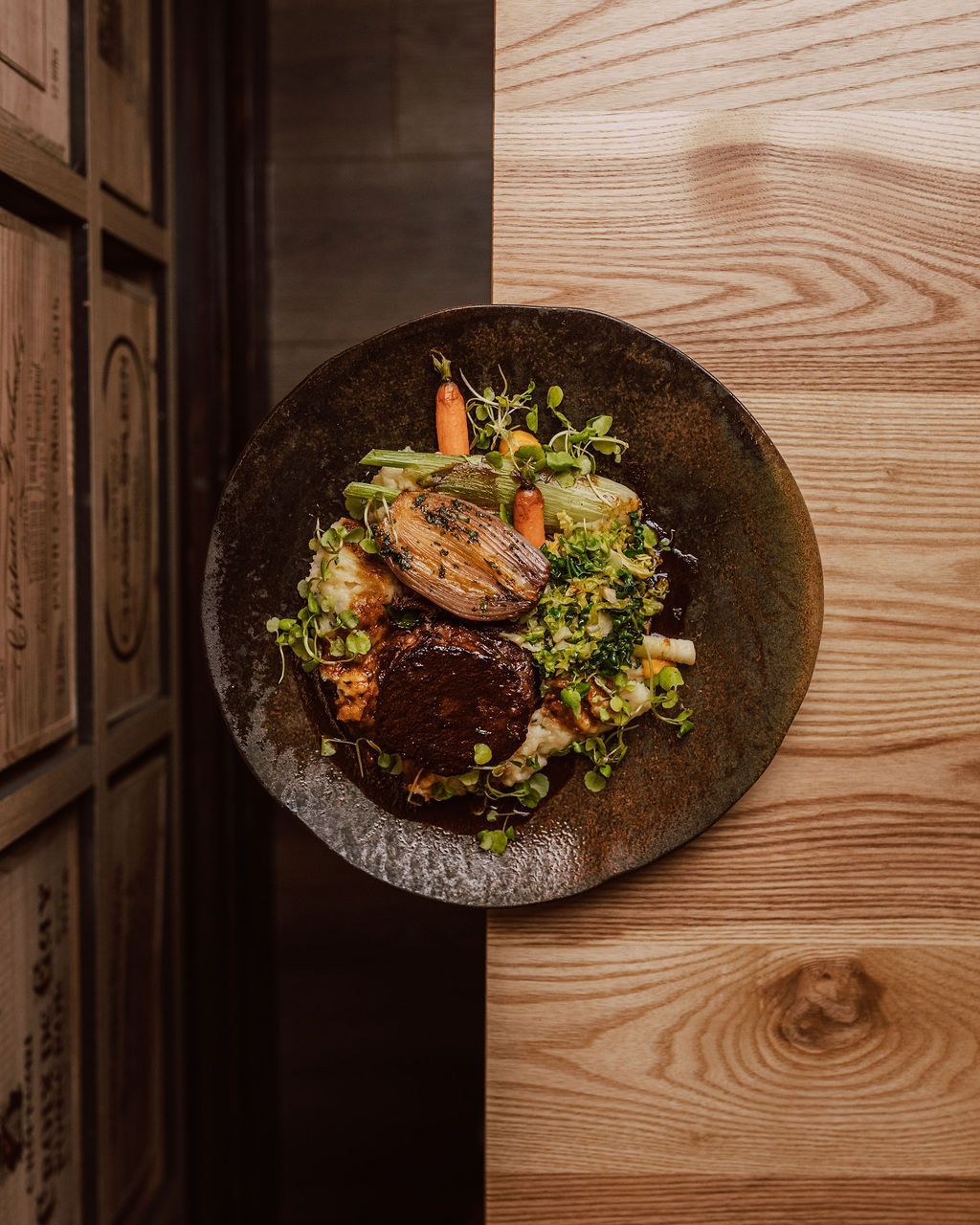 Stone & Ivy Restaurant in Warwickshire near Leicestershire border, British cuisine.