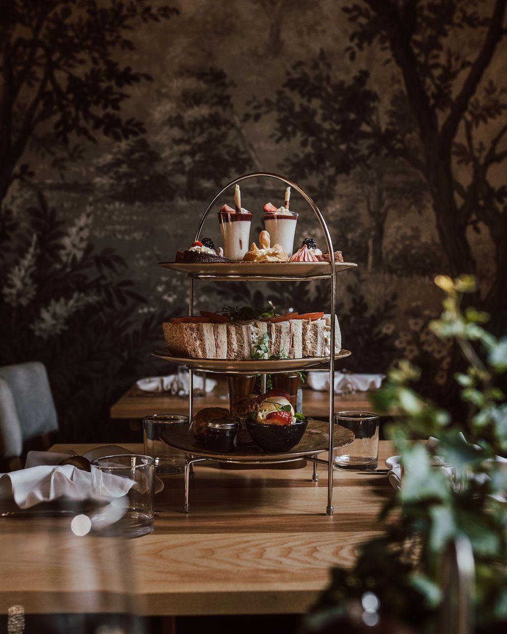 Afternoon Tea in Warwickshire near Leicestershire border.