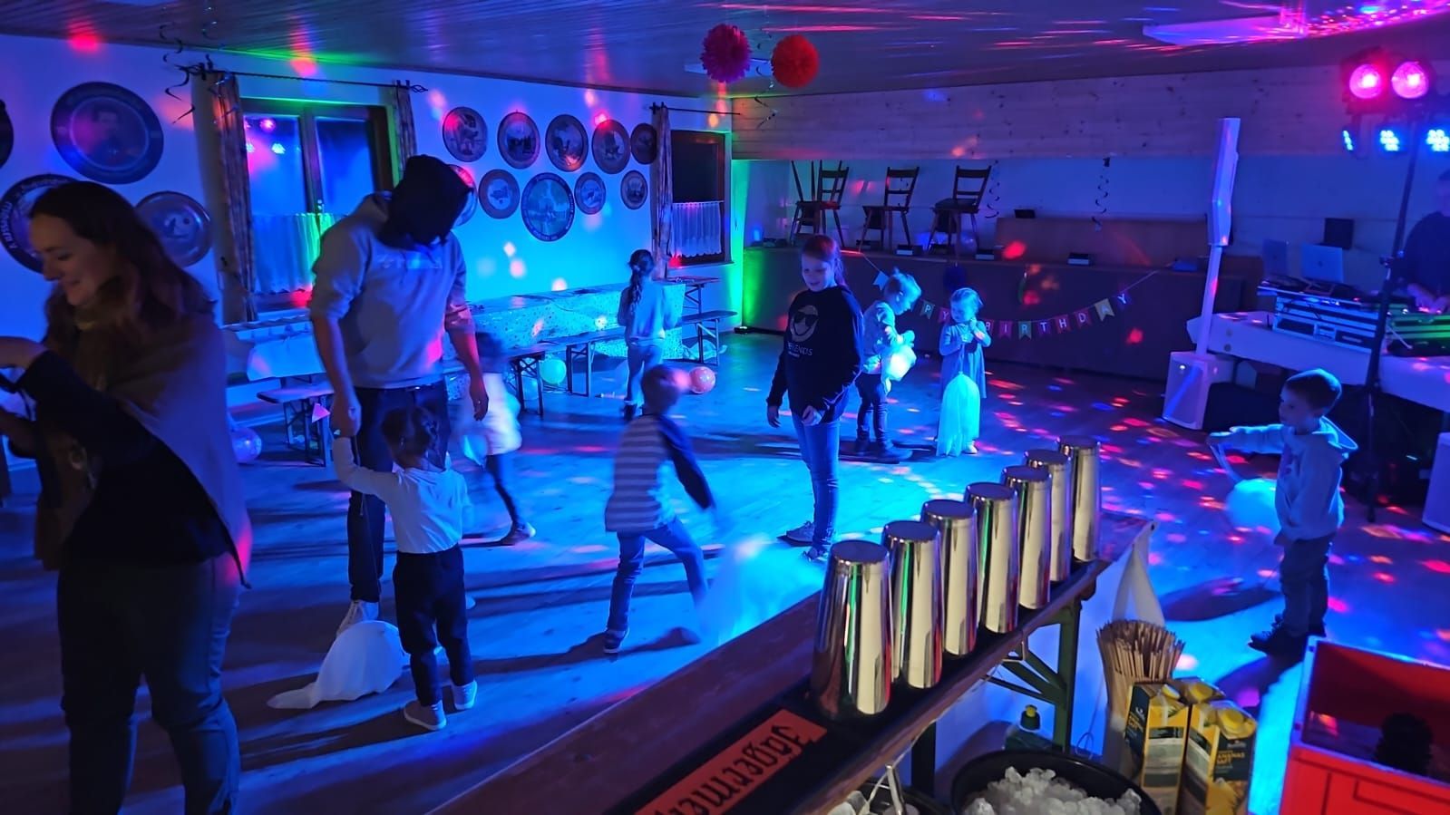 Geburtstagsfeier mit Kindern