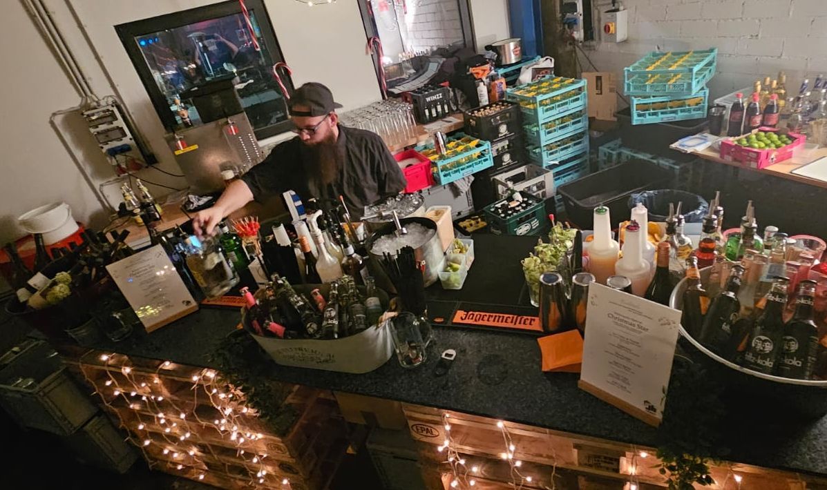 Weihnachtsfeier in Fürth, Fa. Hubert