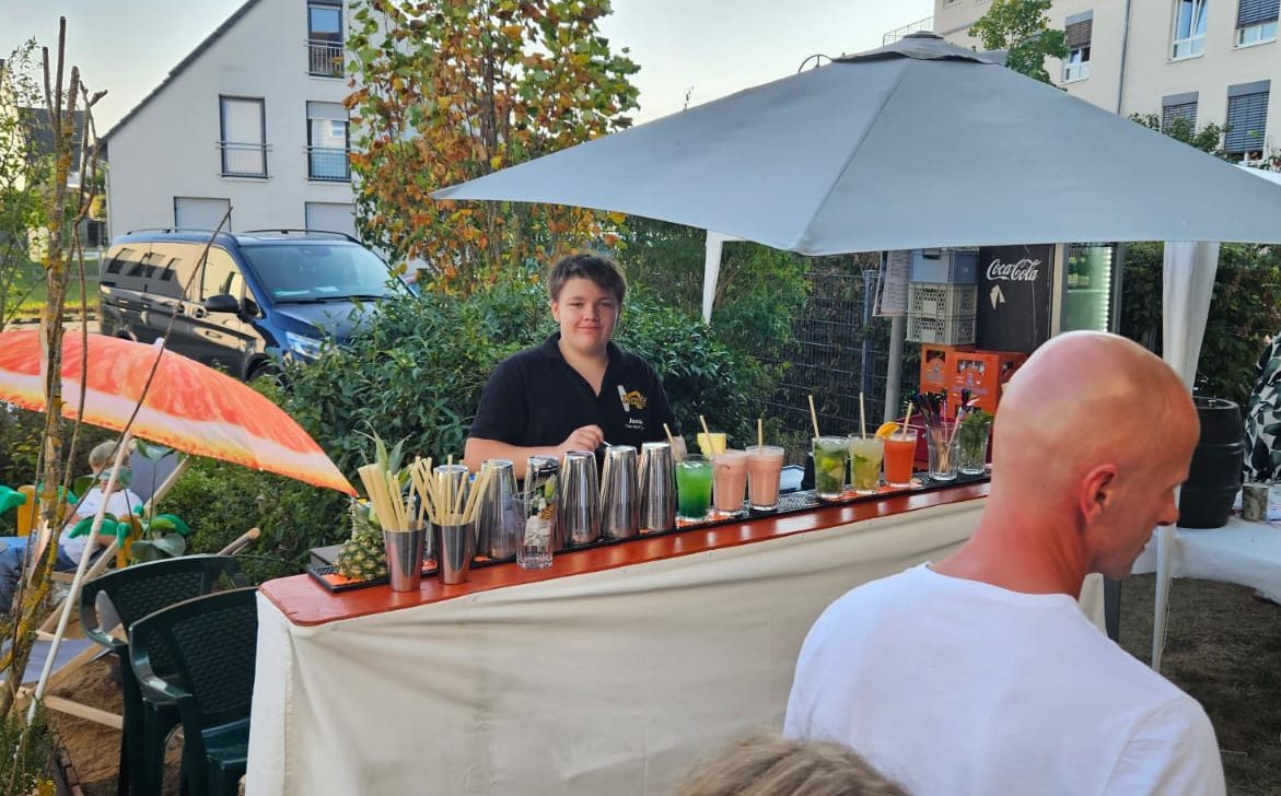 Feier im Altenheim Hemhofen