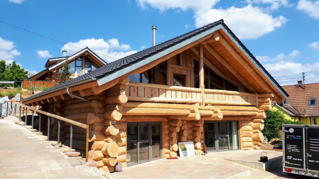 Barrierefreies Blockhaus, Ferienhaus