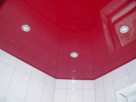 Lackspanndecke Badezimmer