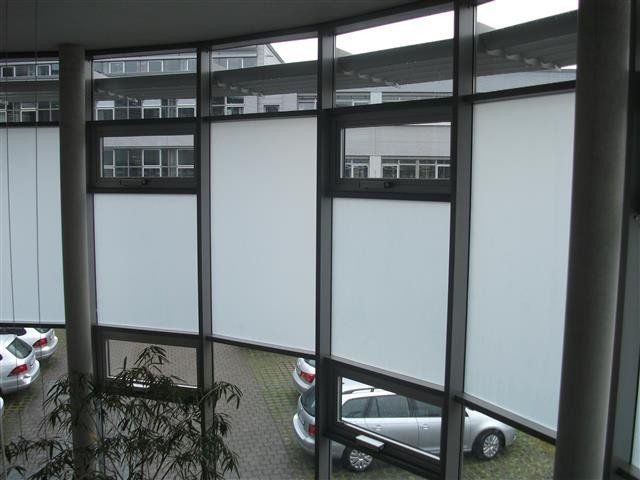 Sichtschutzfolie für die Firma IDS in Ettlingen.