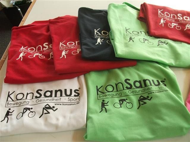 Textildruck für Sportkleidung KonSanus in Muggensturm