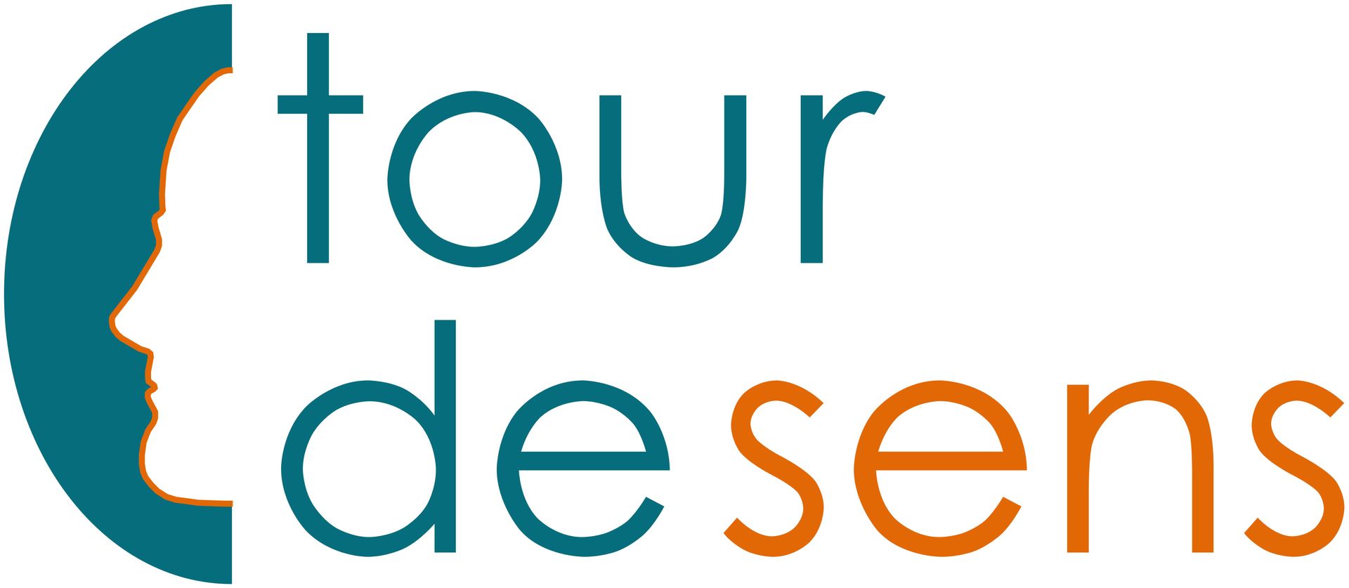 Logo und Weiterleitung tour de sens