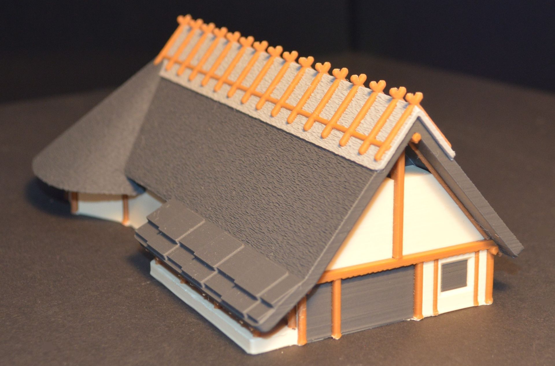 3D-Modell Haus aus der Bronzezeit
