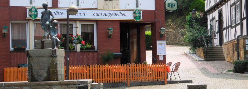 Außenansicht Pension zum Angestellten