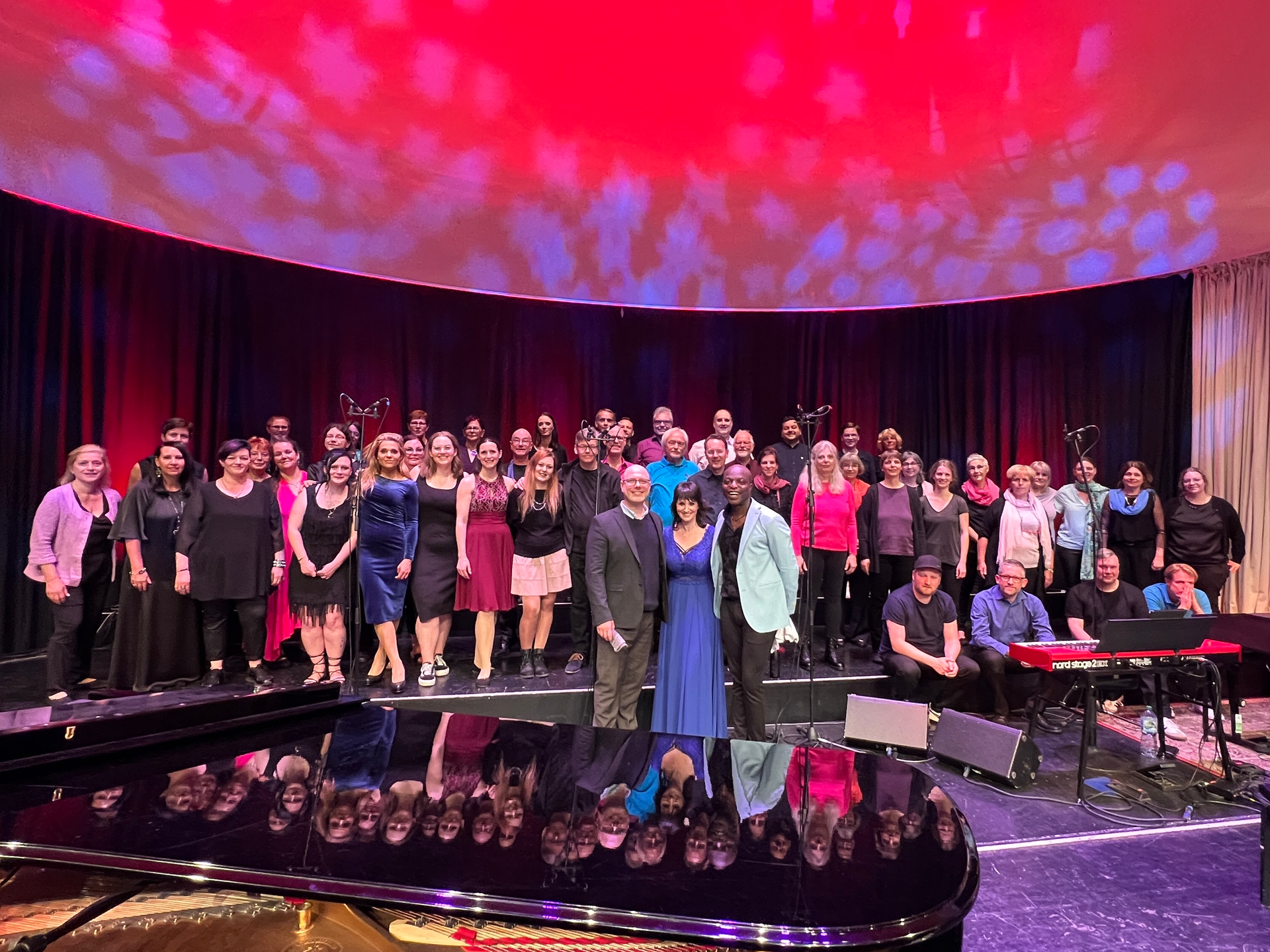 Die Coaches der Westpfalz-Gospel-Week Westpfalz-Gospel-Week Malcolm Chambers Gabriel Vealle Jay T. Hairston II