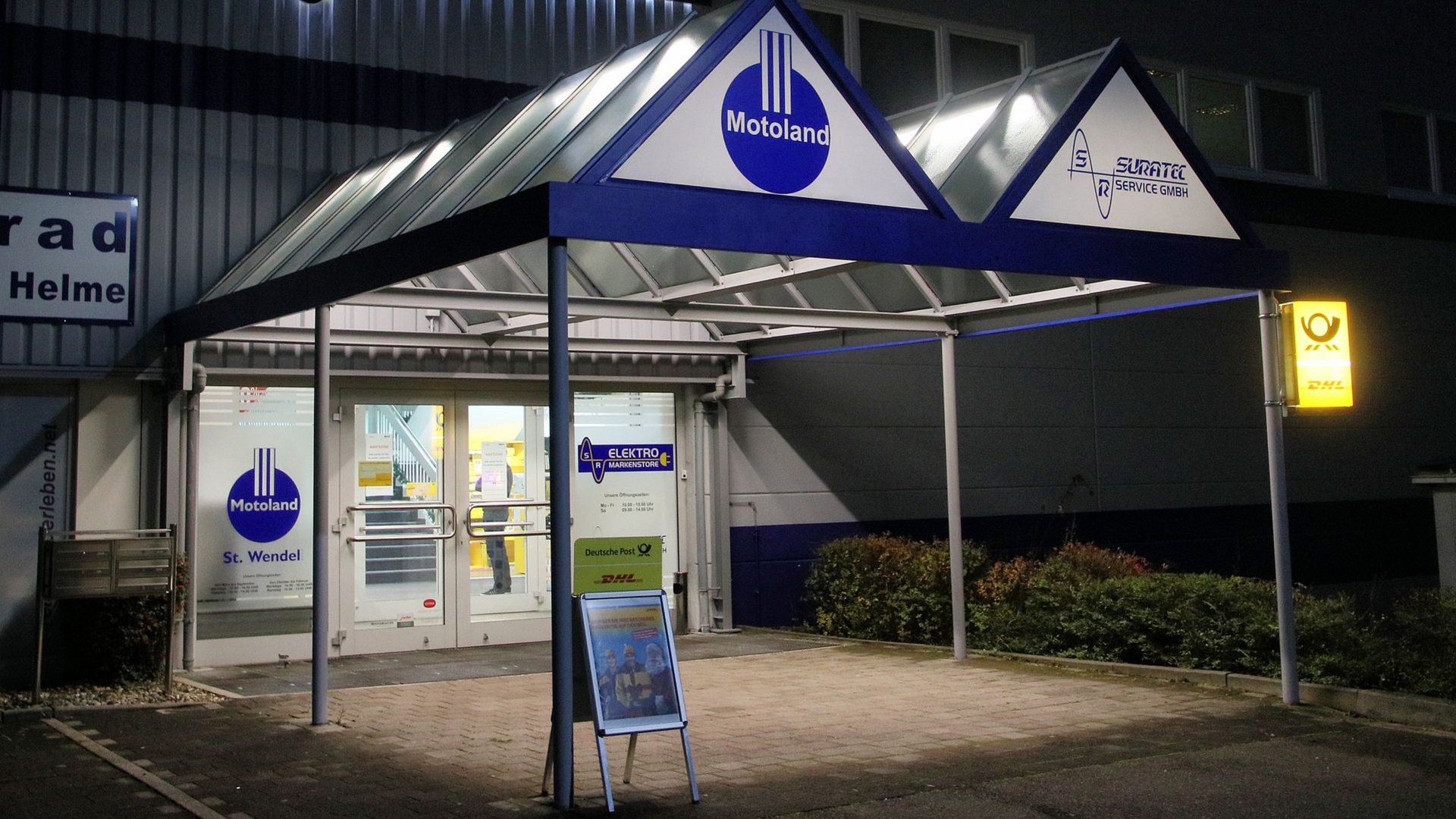 Elektro-Markenstore Aussenansicht