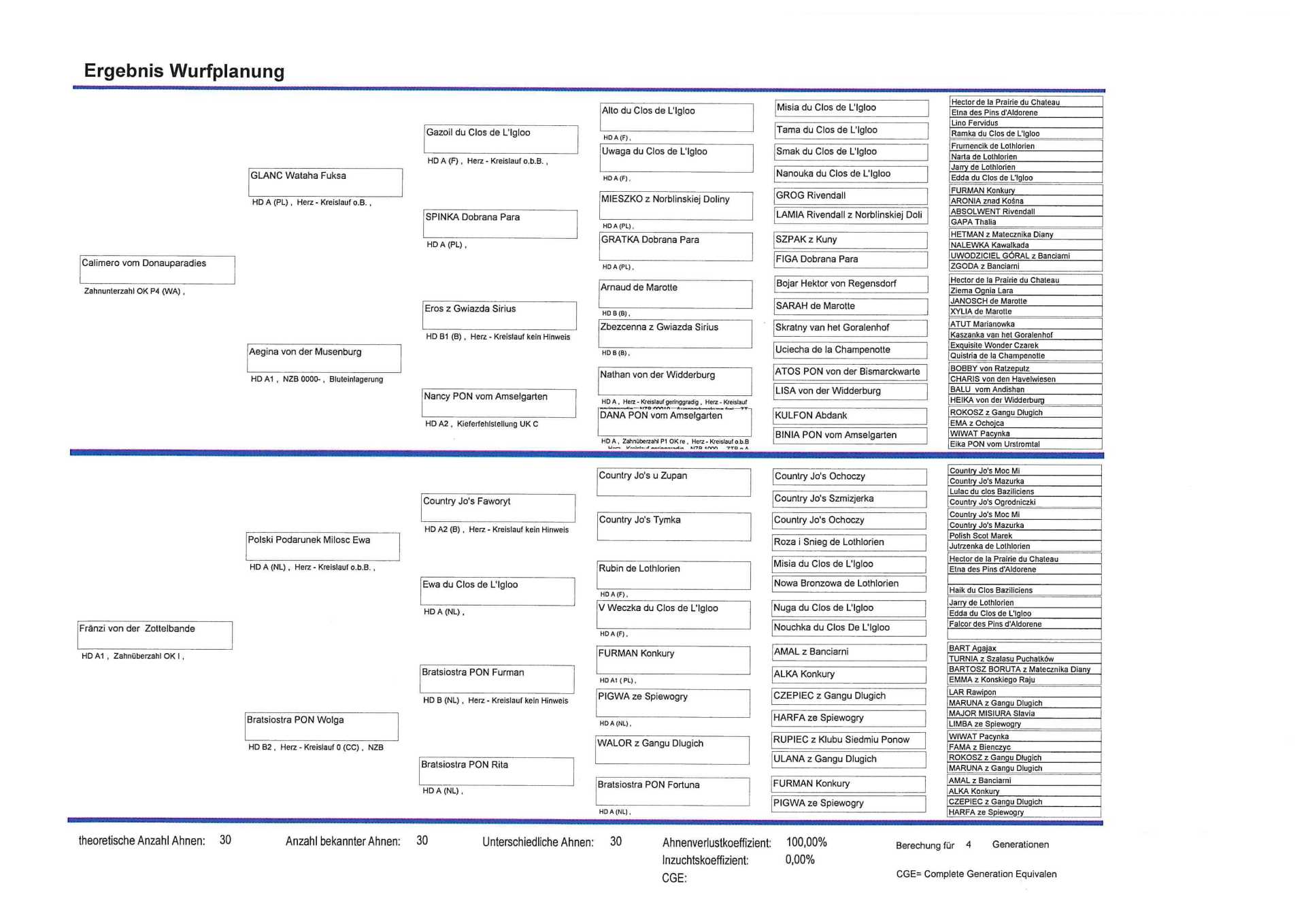 Ahnentafel Ahnentafel