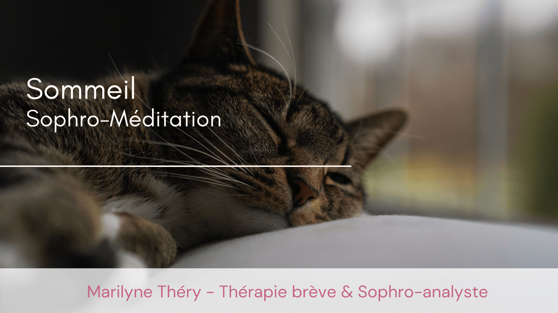 Séance guidée Méditation pour le sommeil Marilyne Théry Sophrologue Avignon