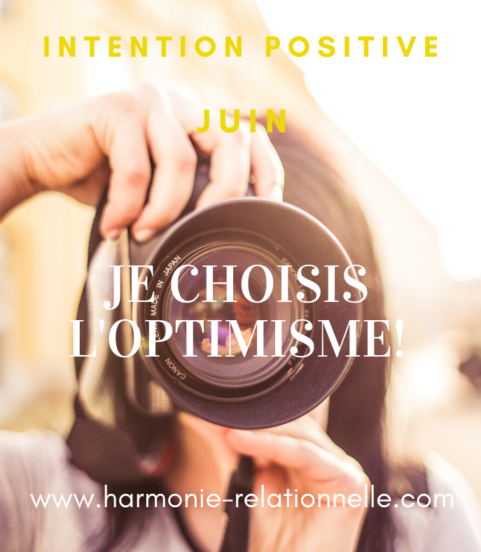 Choisir l'optimisme par Marilyne Théry Harmonie-relationnelle.com