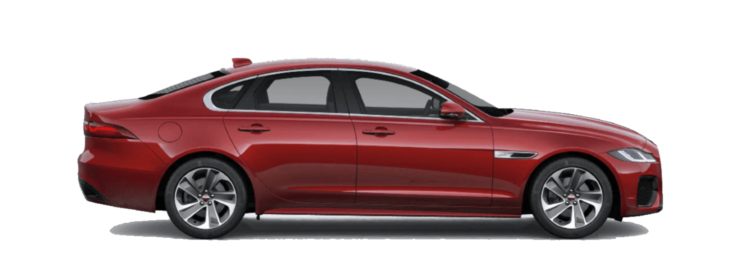 Jaguar XF side on