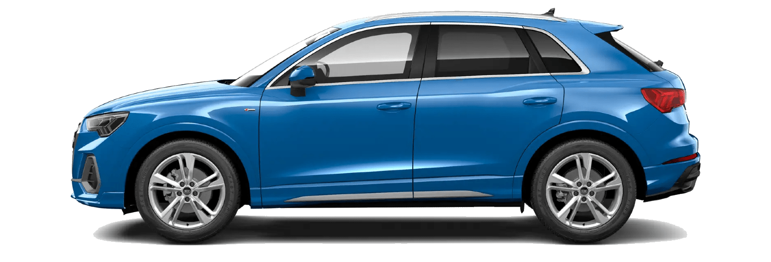 Audi Q3 side on