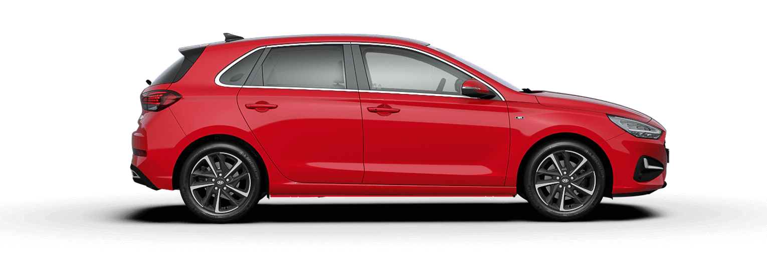 Hyundai i30 side on