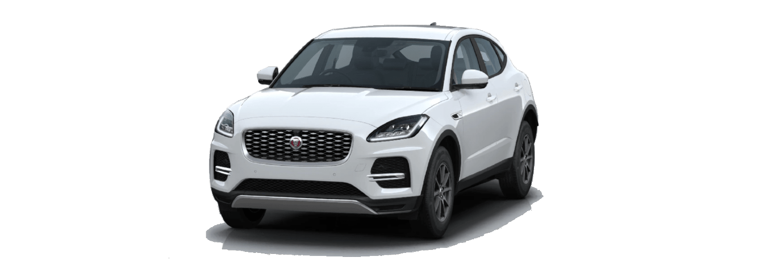 Configurator image of a Jaguar E-Pace finished in White