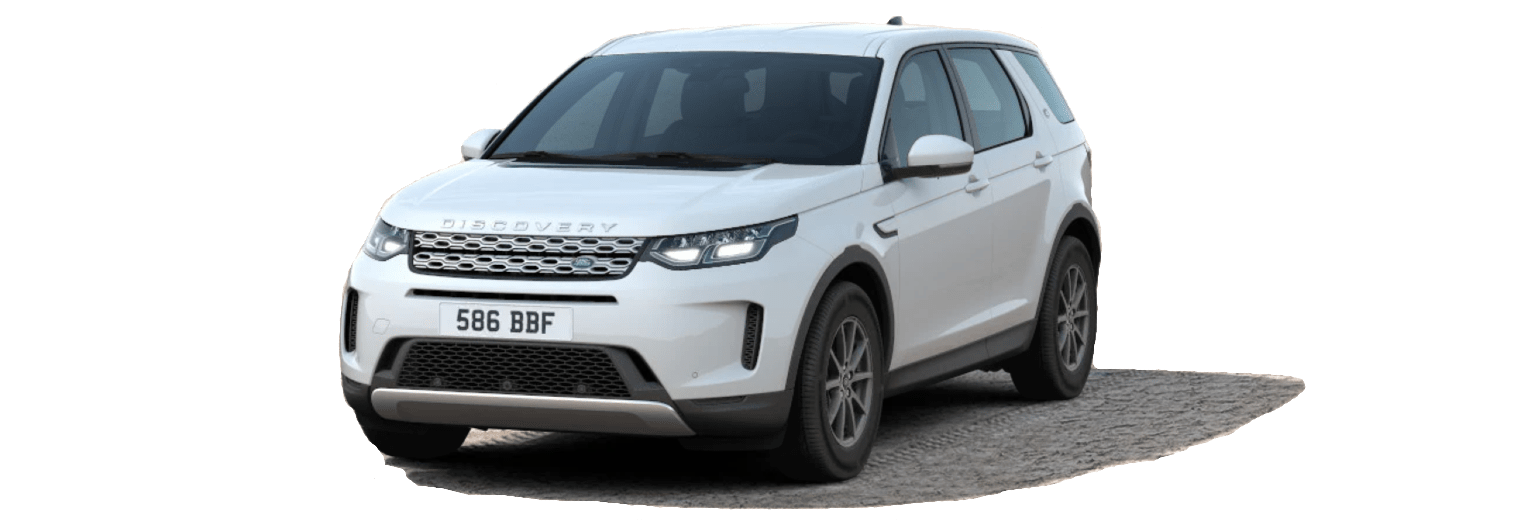 Configurator image of a Land Rover Discovery finished in White
