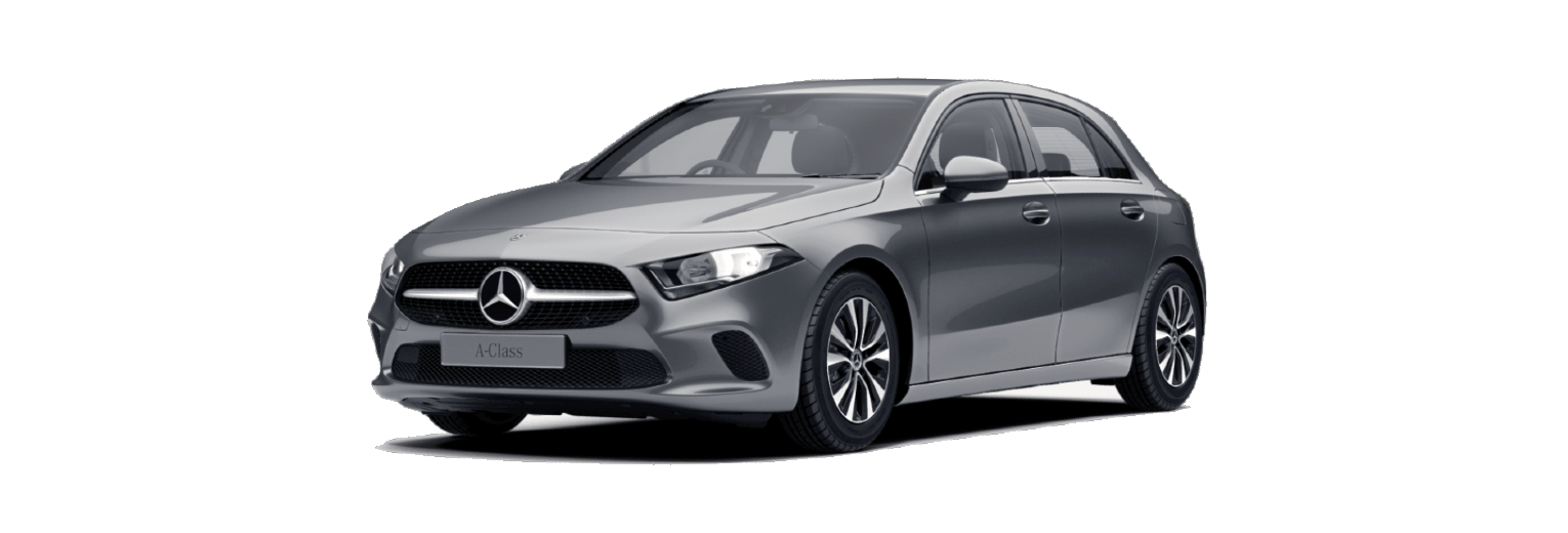 Configurator image of a Mercedes-Benz A Class finished in Grey