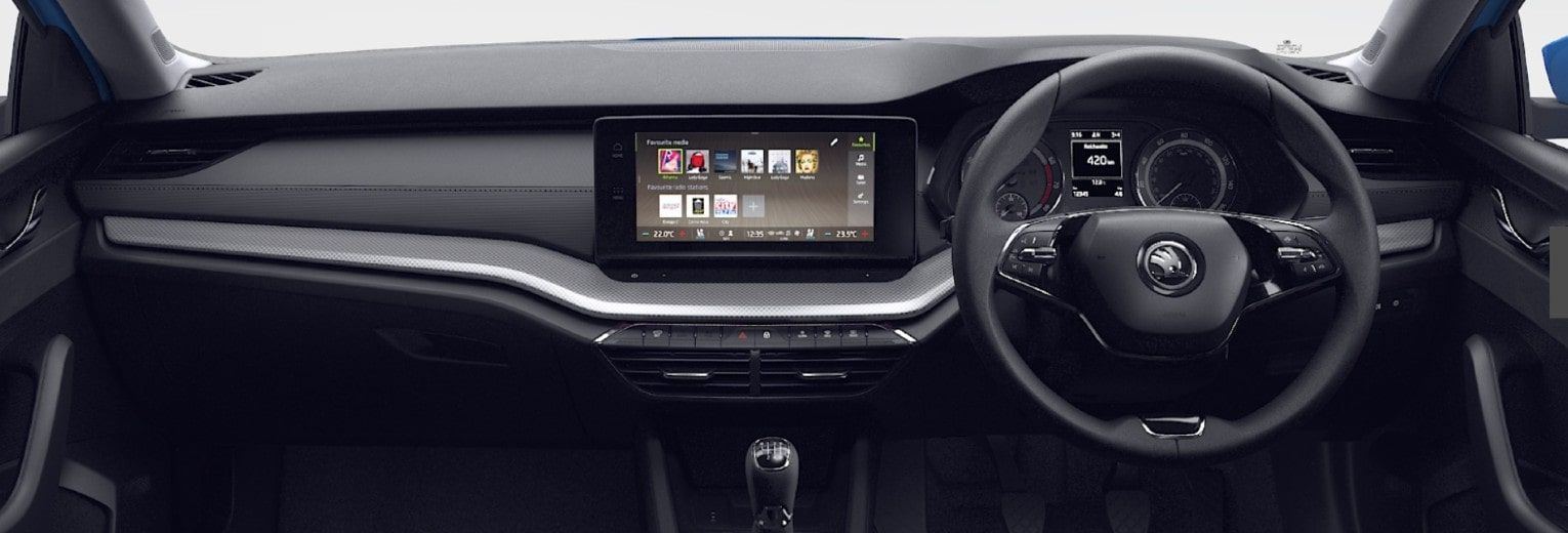 skoda octavia interior