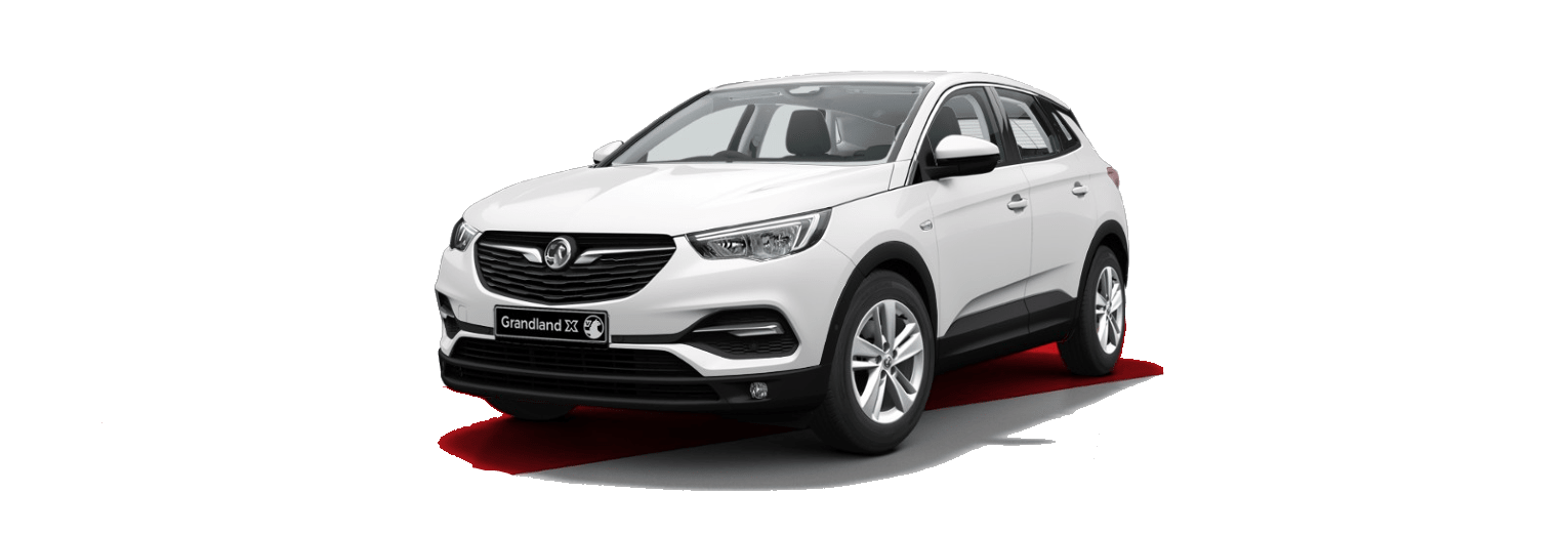 Configurator image of a Vauxhall Grandland finished in white