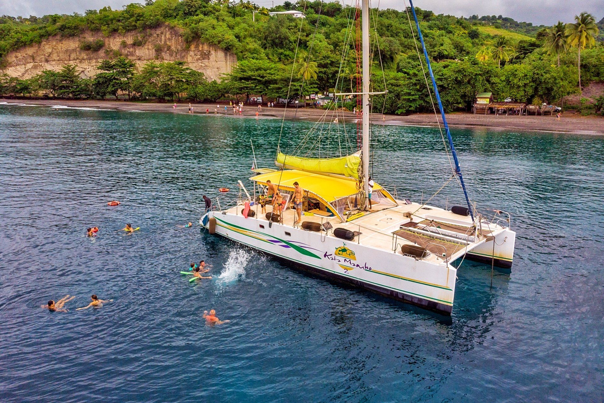 catamaran et excursion en mer