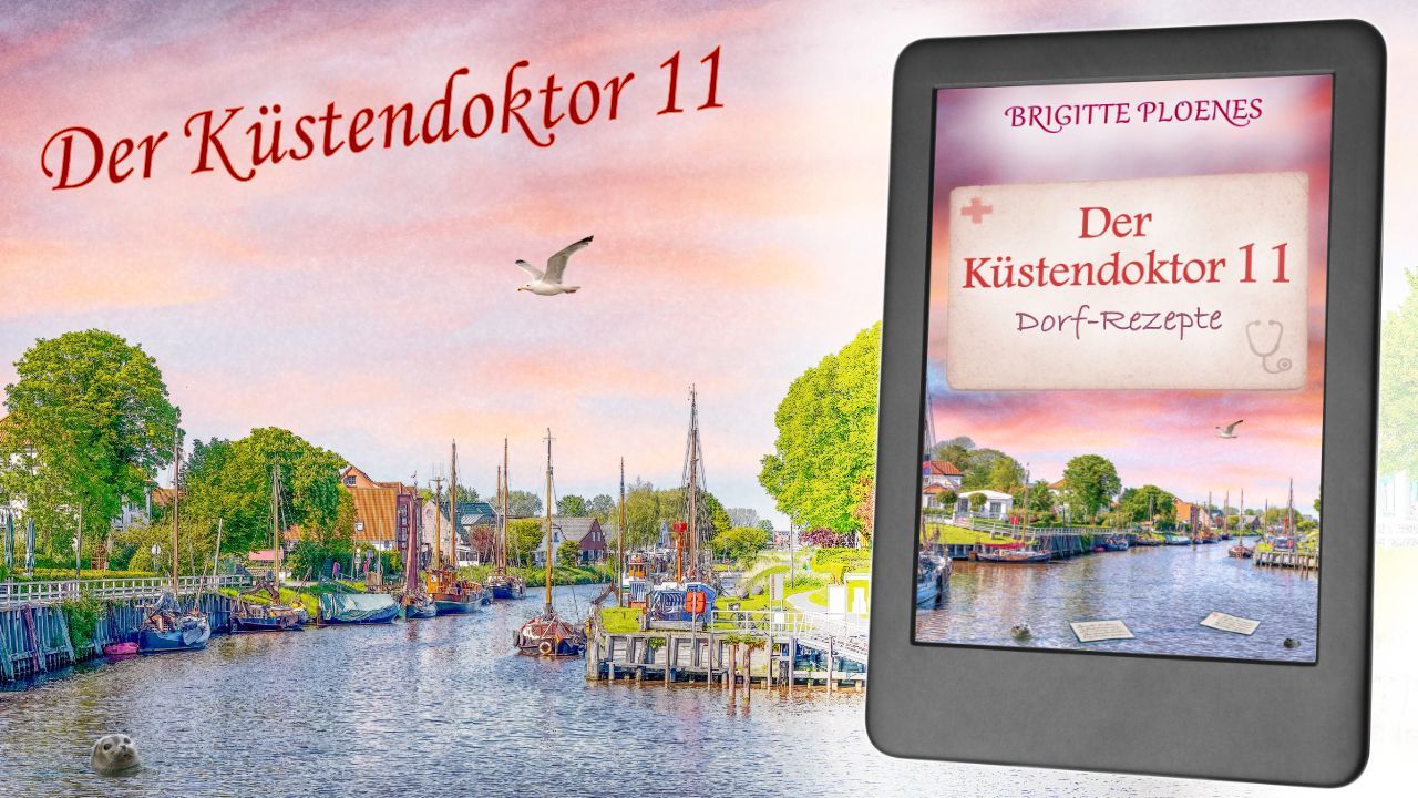 E-Book Reader mit dem Cover vom Buch