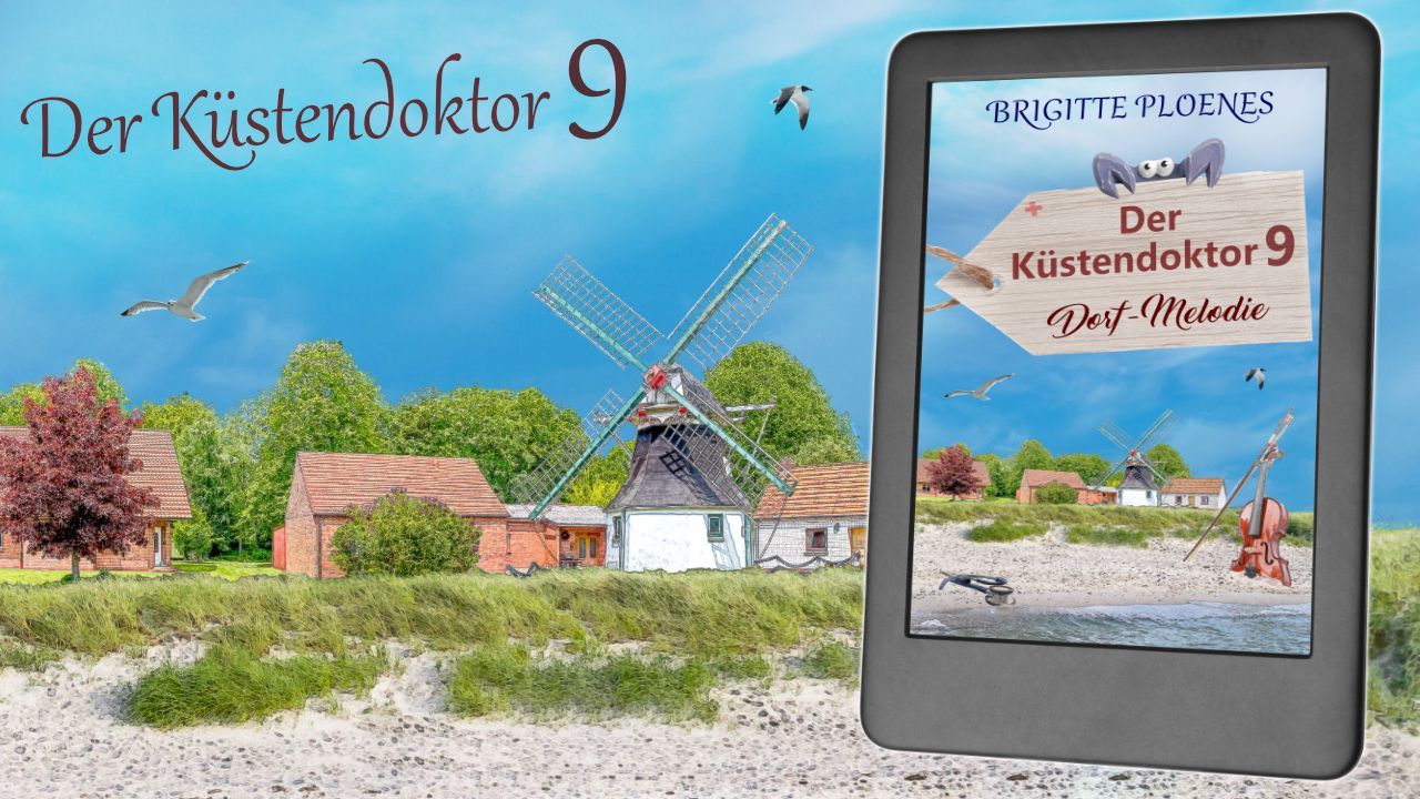 Werbebild mit dem E-Book Cover des Buches Der Küstendoktor 9