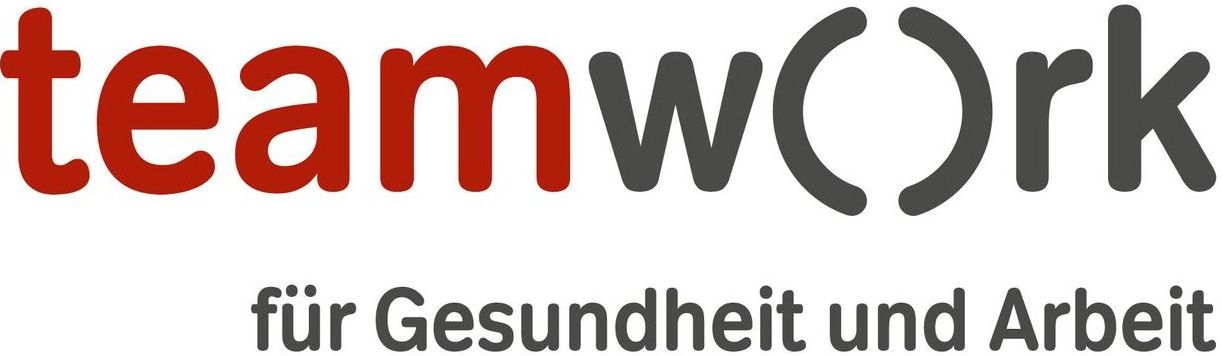 Logo Teamw()rk für Gesundheit und Arbeit